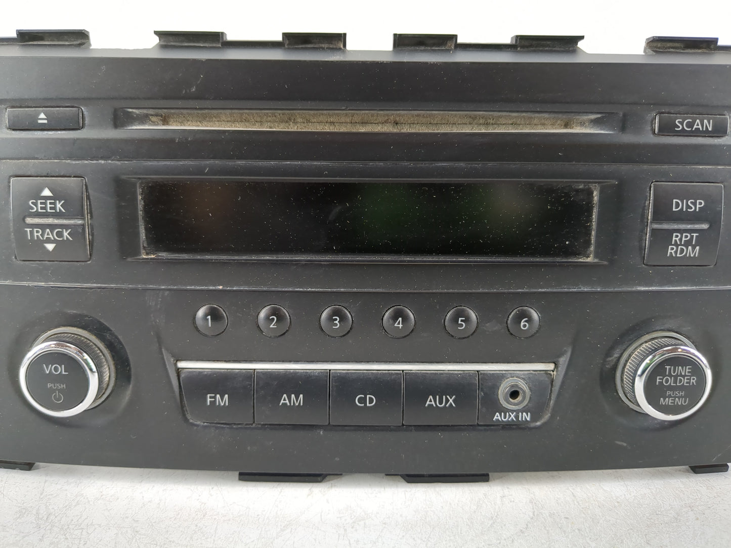 2016 Nissan Altima Radio AM FM Cd Player Receiver Replacement P/N:28185 9HR0A Fits OEM Used Auto Parts - Oemusedautoparts1.c