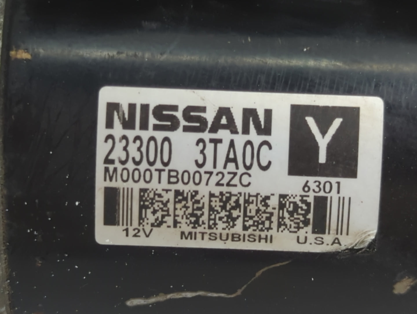 2013-2018 Nissan Altima Car Starter Motor Solenoid OEM P/N:23300 3TA0C 23300 3TA0A Fits Fits 2013 2014 2015 2016 2017 2018 O