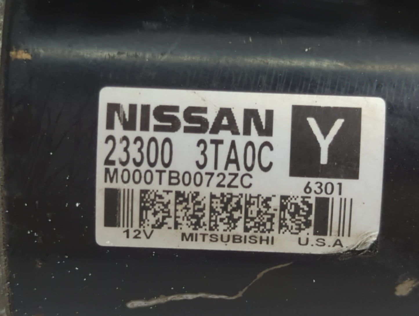 2013-2018 Nissan Altima Car Starter Motor Solenoid OEM P/N:23300 3TA0C 23300 3TA0A Fits Fits 2013 2014 2015 2016 2017 2018 O