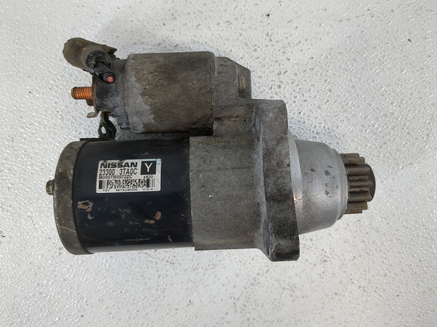 2013-2018 Nissan Altima Car Starter Motor Solenoid OEM P/N:23300 3TA0C Fits Fits 2013 2014 2015 2016 2017 2018 OEM Used Auto