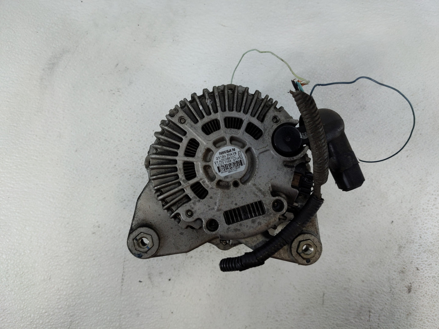 2013-2017 Nissan Altima Alternator Replacement Generator Charging Assembly Engine OEM P/N:23100 3TA1B Fits OEM Used Auto Par