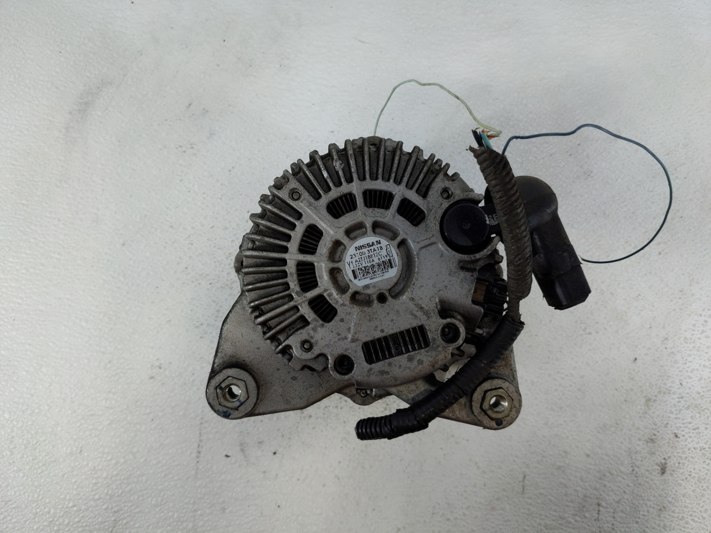 2013-2017 Nissan Altima Alternator Replacement Generator Charging Assembly Engine OEM P/N:23100 3TA1B Fits OEM Used Auto Par