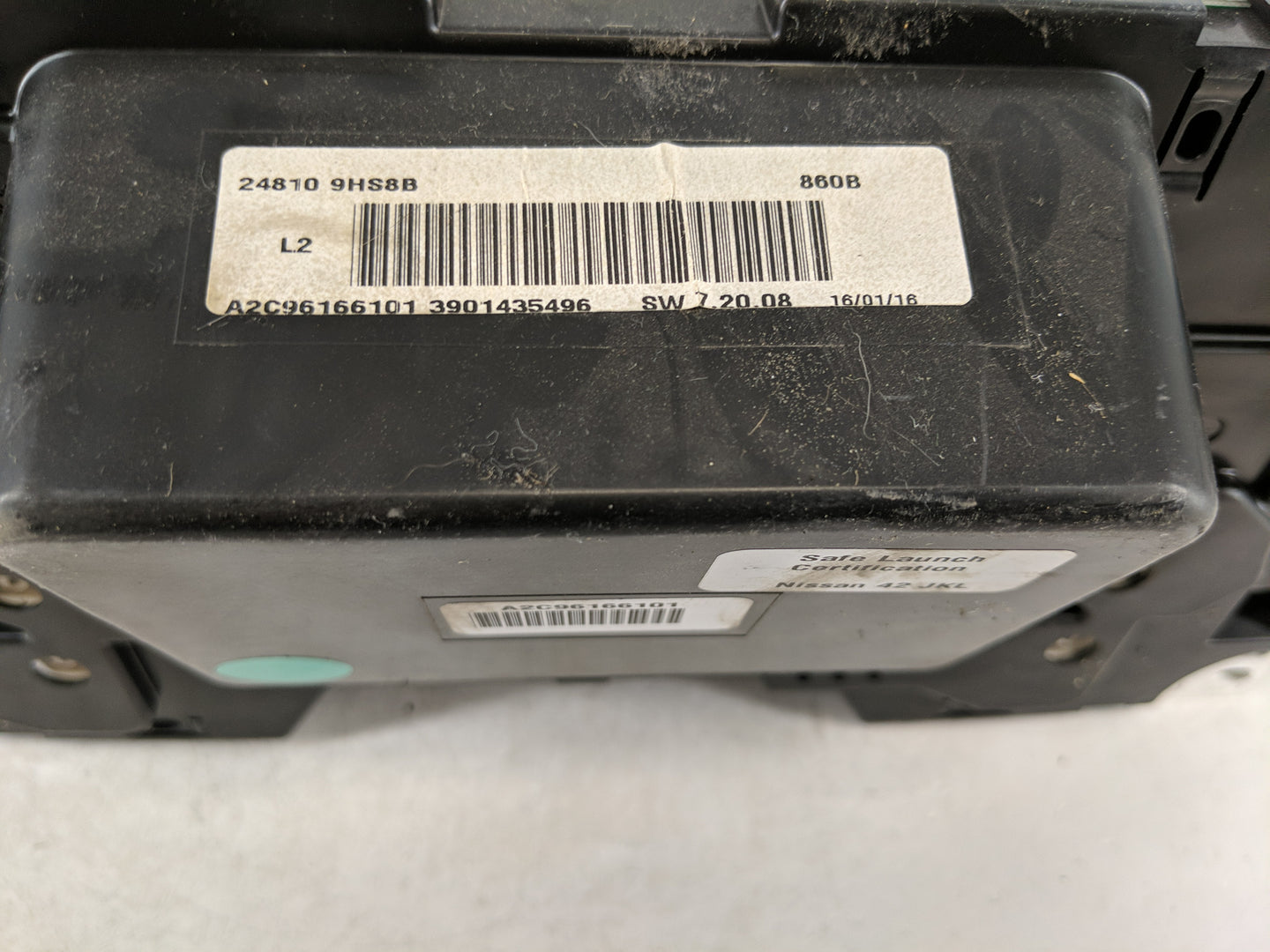 2016-2017 Nissan Altima Instrument Cluster Speedometer Gauges P/N:24810 9HS8B Fits Fits 2016 2017 OEM Used Auto Parts - Oemu