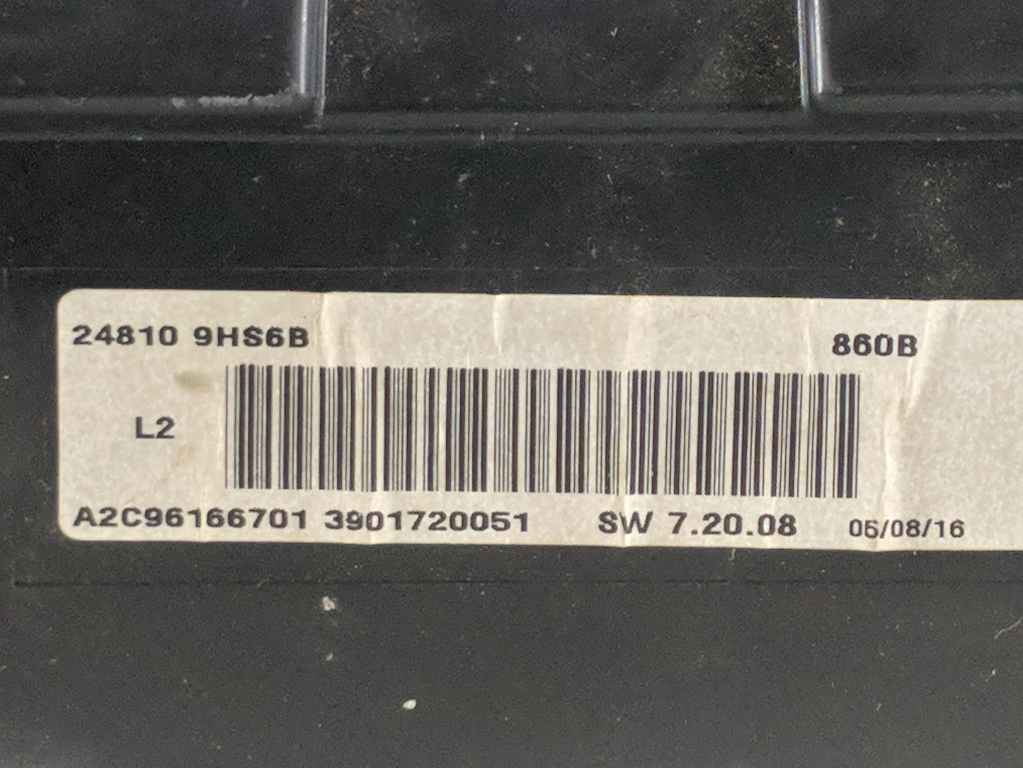 2016-2017 Nissan Altima Instrument Cluster Speedometer Gauges P/N:24810 9HS6B Fits Fits 2016 2017 OEM Used Auto Parts - Oemu