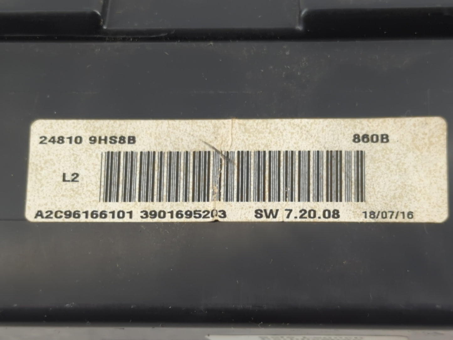 2016-2017 Nissan Altima Instrument Cluster Speedometer Gauges P/N:24810 9HS8B Fits Fits 2016 2017 OEM Used Auto Parts - Oemu