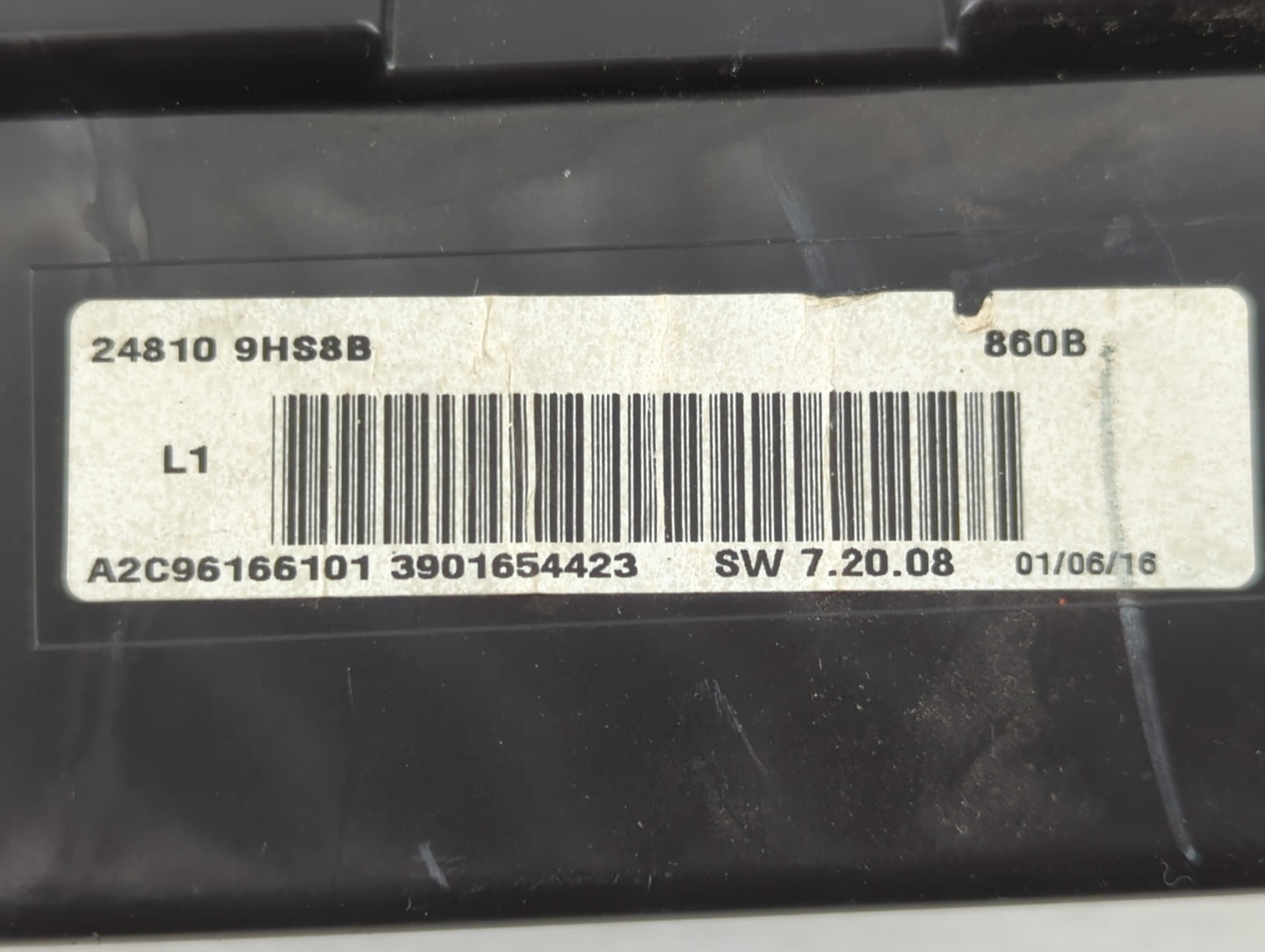 2016-2017 Nissan Altima Instrument Cluster Speedometer Gauges P/N:24810 9HS8B Fits Fits 2016 2017 OEM Used Auto Parts - Oemu