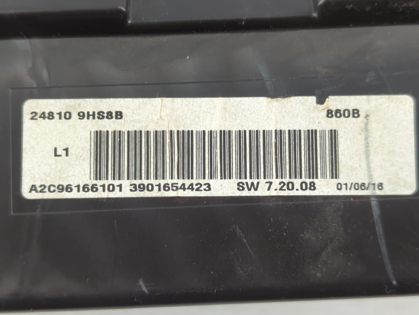 2016-2017 Nissan Altima Instrument Cluster Speedometer Gauges P/N:24810 9HS8B Fits Fits 2016 2017 OEM Used Auto Parts - Oemu