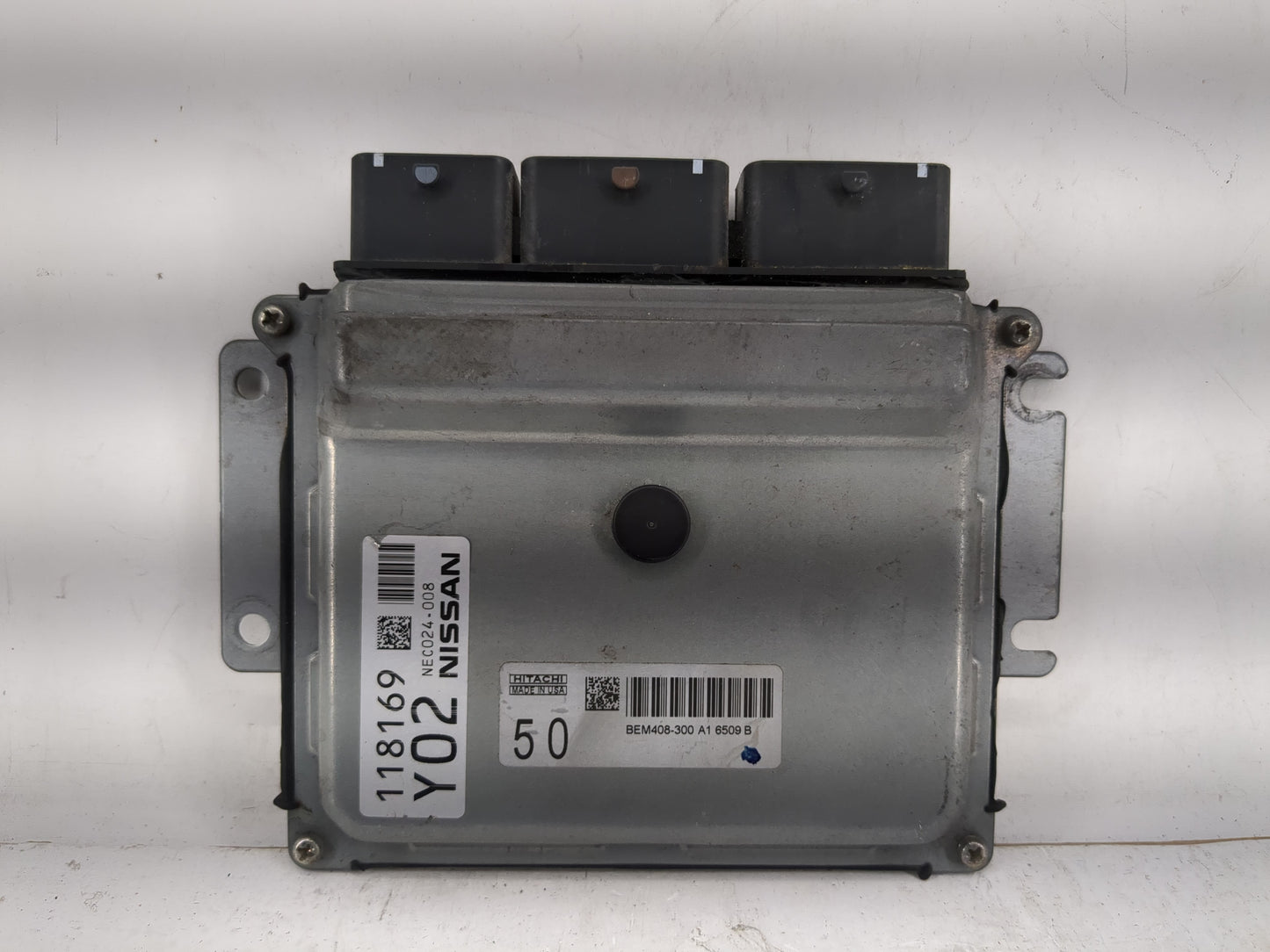 2016-2017 Nissan Altima PCM Engine Control Computer ECU ECM PCU OEM P/N:NEC024-008 Fits Fits 2016 2017 OEM Used Auto Parts -