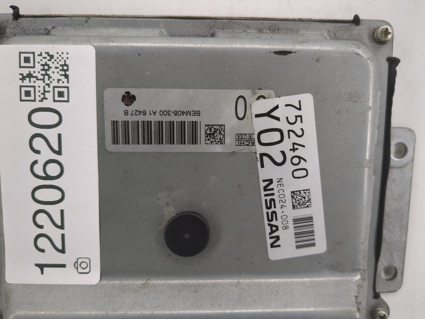 2016-2017 Nissan Altima PCM Engine Control Computer ECU ECM PCU OEM P/N:NEC024-008 Fits Fits 2016 2017 OEM Used Auto Parts -