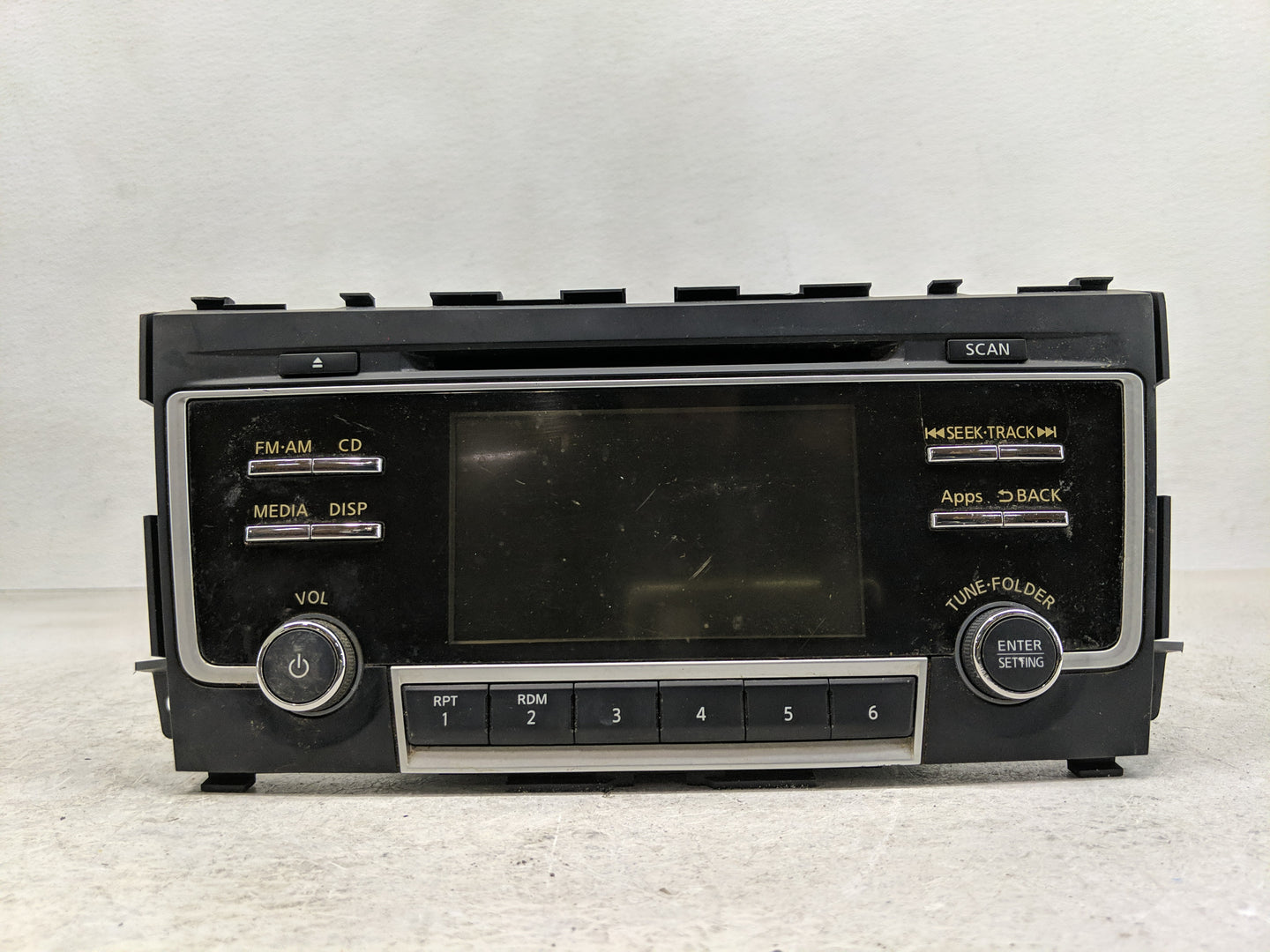 2016 Nissan Altima Radio AM FM Cd Player Receiver Replacement P/N:28185 9HR1A Fits OEM Used Auto Parts - Oemusedautoparts1.c