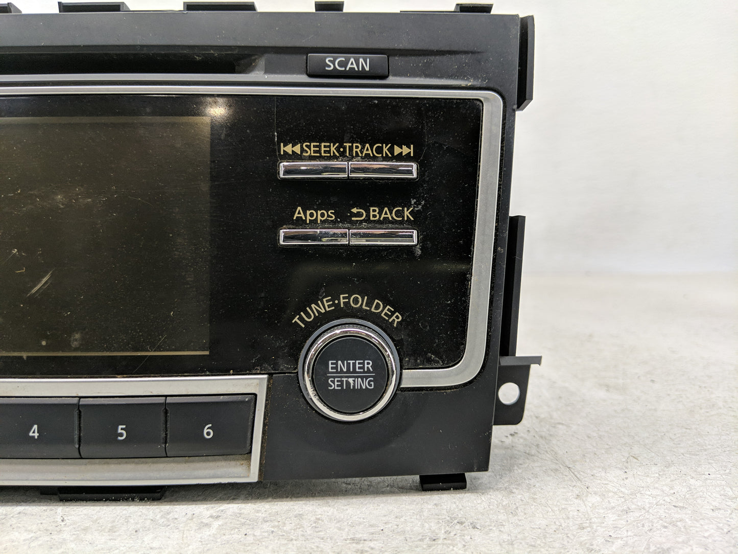 2016 Nissan Altima Radio AM FM Cd Player Receiver Replacement P/N:28185 9HR1A Fits OEM Used Auto Parts - Oemusedautoparts1.c