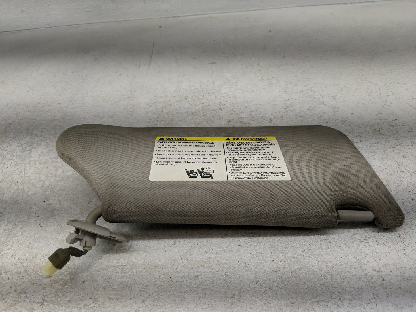 2013-2018 Nissan Altima Sun Visor Shade Replacement Driver Left Mirror Fits Fits 2013 2014 2015 2016 2017 2018 OEM Used Auto
