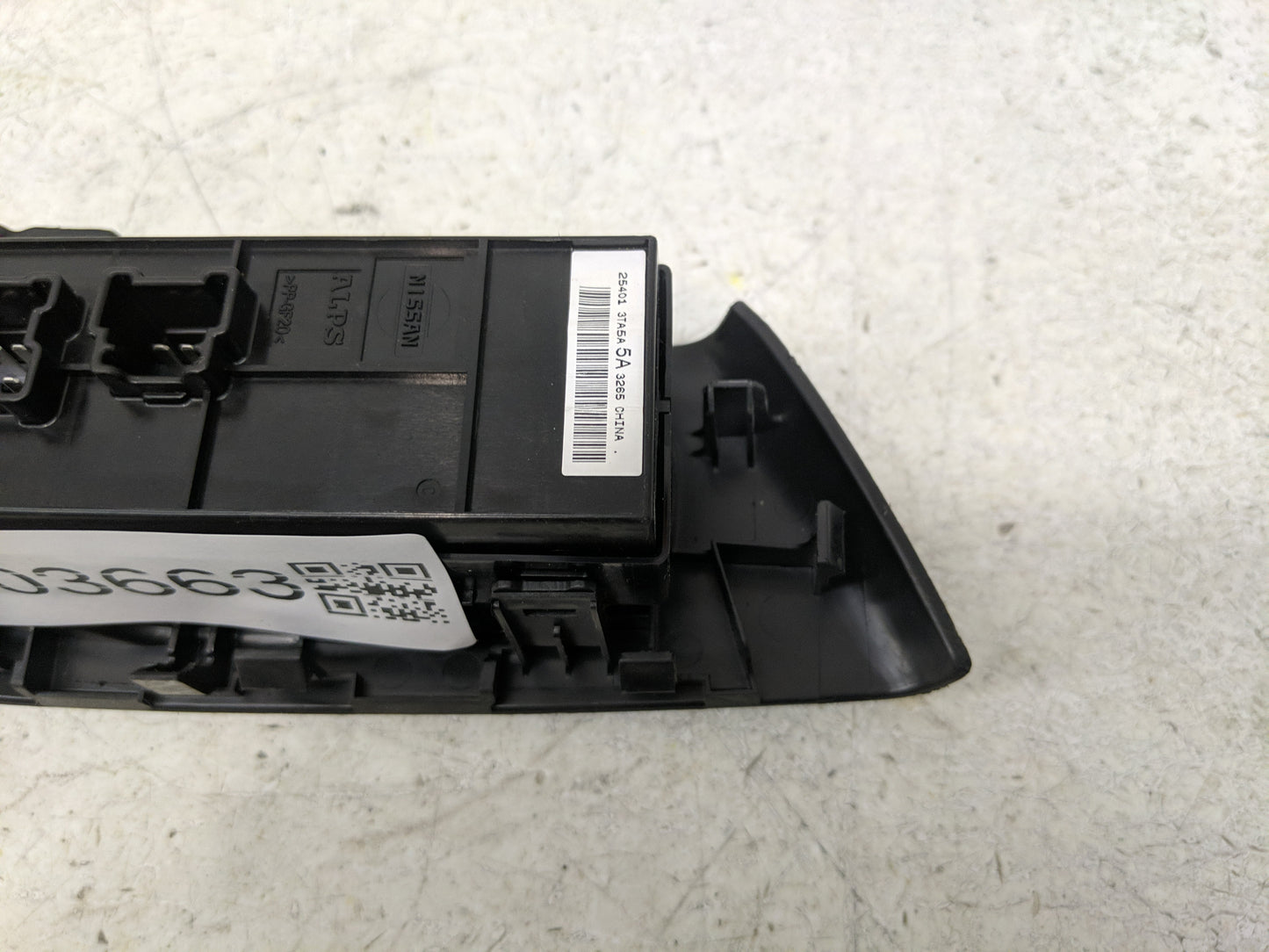 2013-2018 Nissan Altima Master Power Window Switch Replacement Driver Side Left P/N:25401 3TA5A Fits OEM Used Auto Parts - O