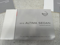 2016 Nissan Altima Owners Manual Book Guide P/N:OM16EA-0L33U0 OEM Used Auto Parts - Oemusedautoparts1.com
