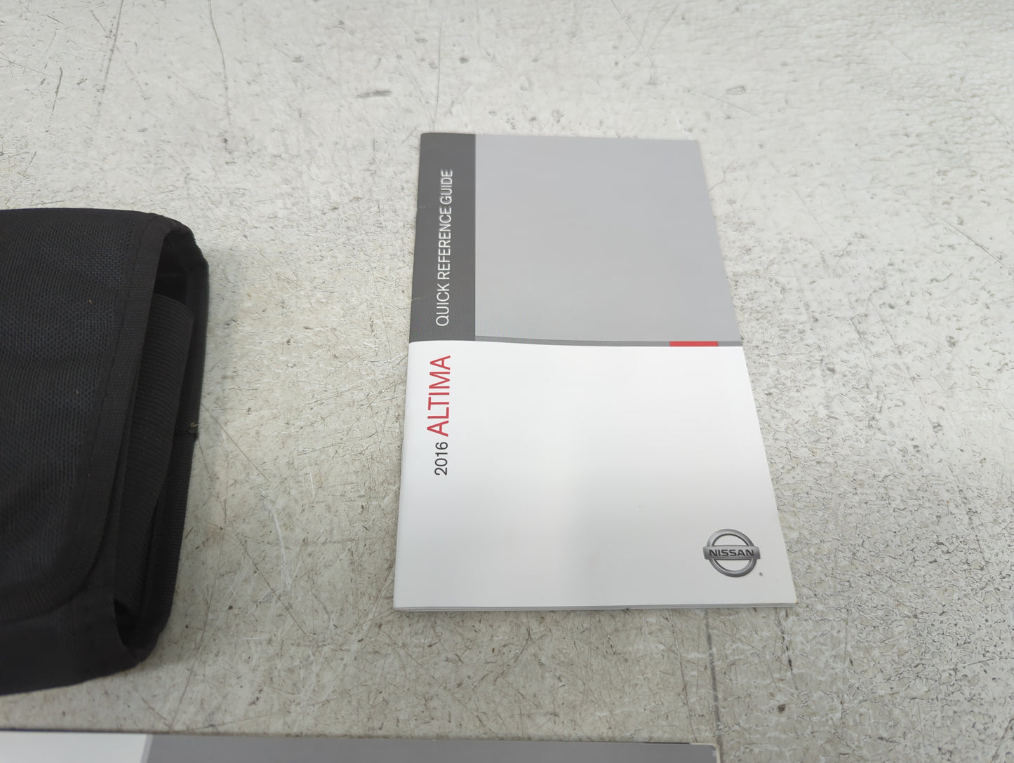 2016 Nissan Altima Owners Manual Book Guide P/N:OM16EA-0L33U0 OEM Used Auto Parts - Oemusedautoparts1.com