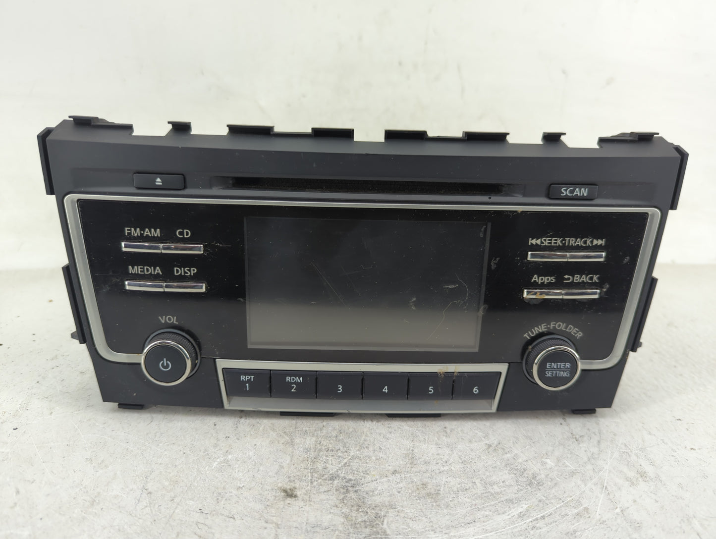 2016 Nissan Altima Radio AM FM Cd Player Receiver Replacement P/N:28185 9HR1A Fits OEM Used Auto Parts - Oemusedautoparts1.c