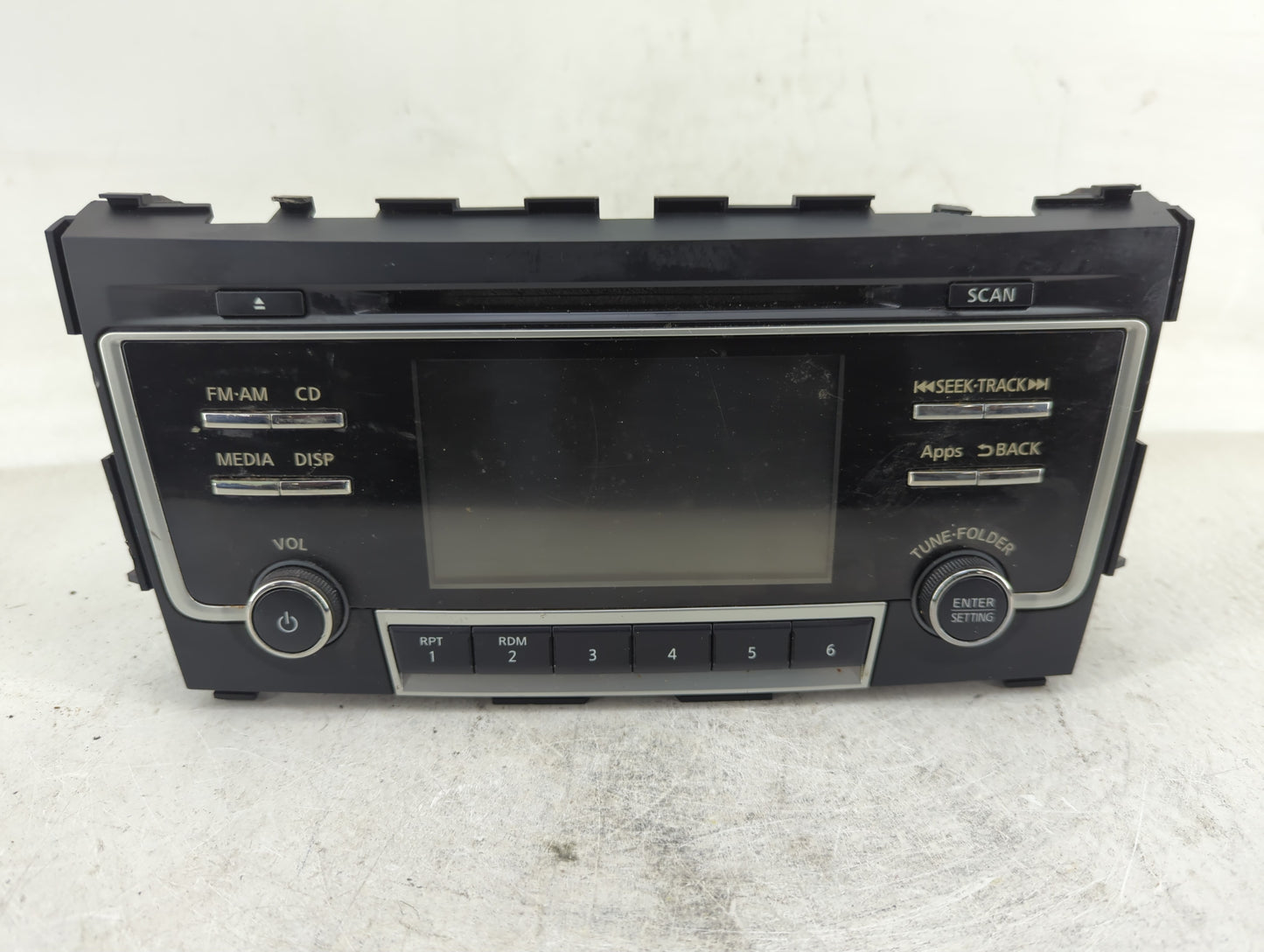 2016 Nissan Altima Radio AM FM Cd Player Receiver Replacement P/N:28185-9HR1A Fits OEM Used Auto Parts - Oemusedautoparts1.c