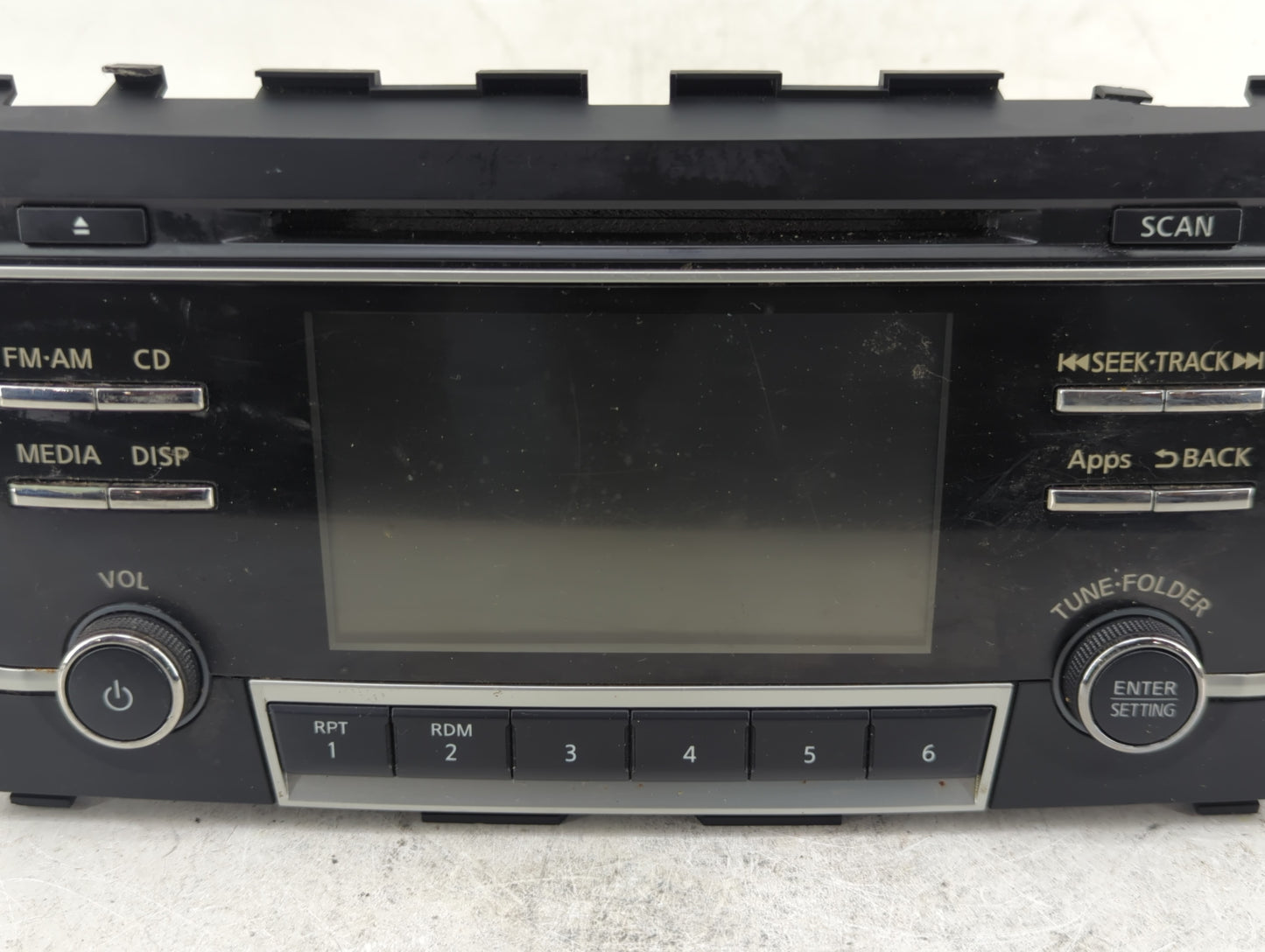 2016 Nissan Altima Radio AM FM Cd Player Receiver Replacement P/N:28185-9HR1A Fits OEM Used Auto Parts - Oemusedautoparts1.c