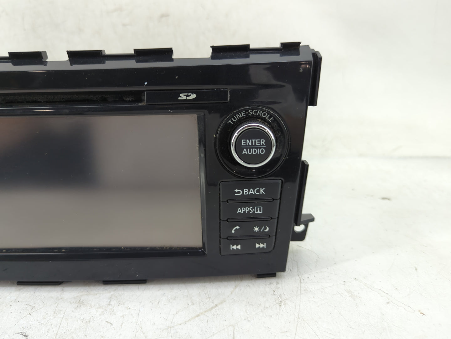 2016 Nissan Altima Radio AM FM Cd Player Receiver Replacement P/N:259159HP0BRX 7 612 651 338 Fits OEM Used Auto Parts - Oemu