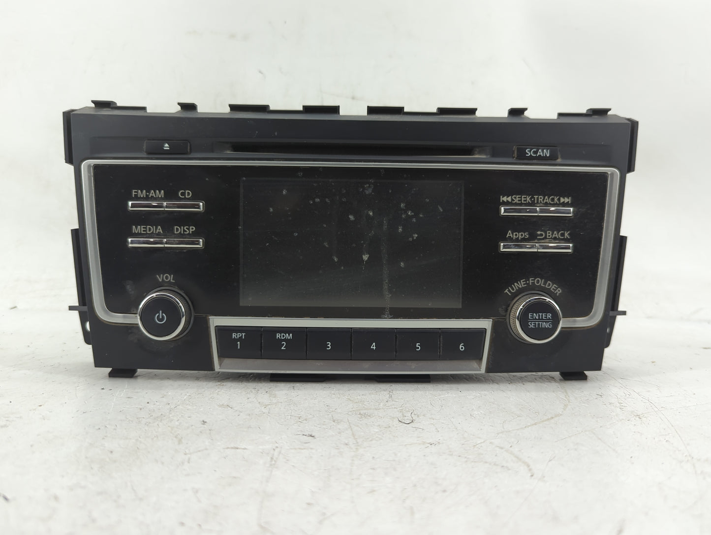 2016 Nissan Altima Radio AM FM Cd Player Receiver Replacement P/N:28185 9HR1A Fits OEM Used Auto Parts - Oemusedautoparts1.c