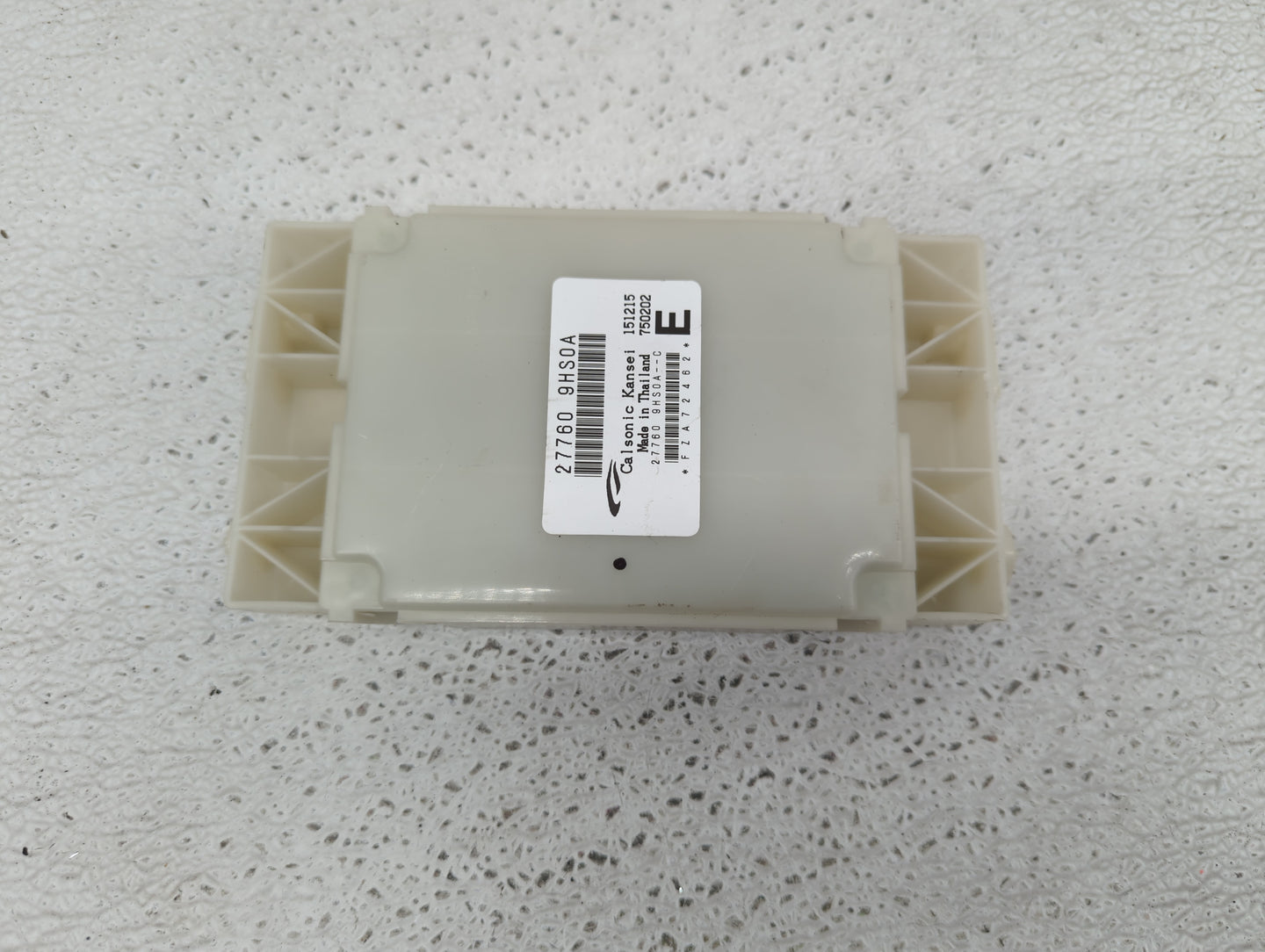 2016-2017 Nissan Altima Temperature Control Module 27760-9hs0a - Oemusedautoparts1.com