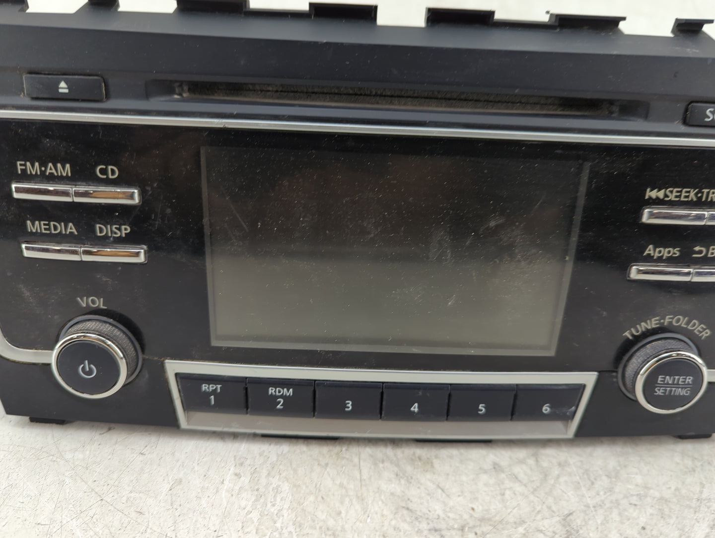 2016 Nissan Altima Radio AM FM Cd Player Receiver Replacement P/N:28185 9HR1A Fits OEM Used Auto Parts - Oemusedautoparts1.c