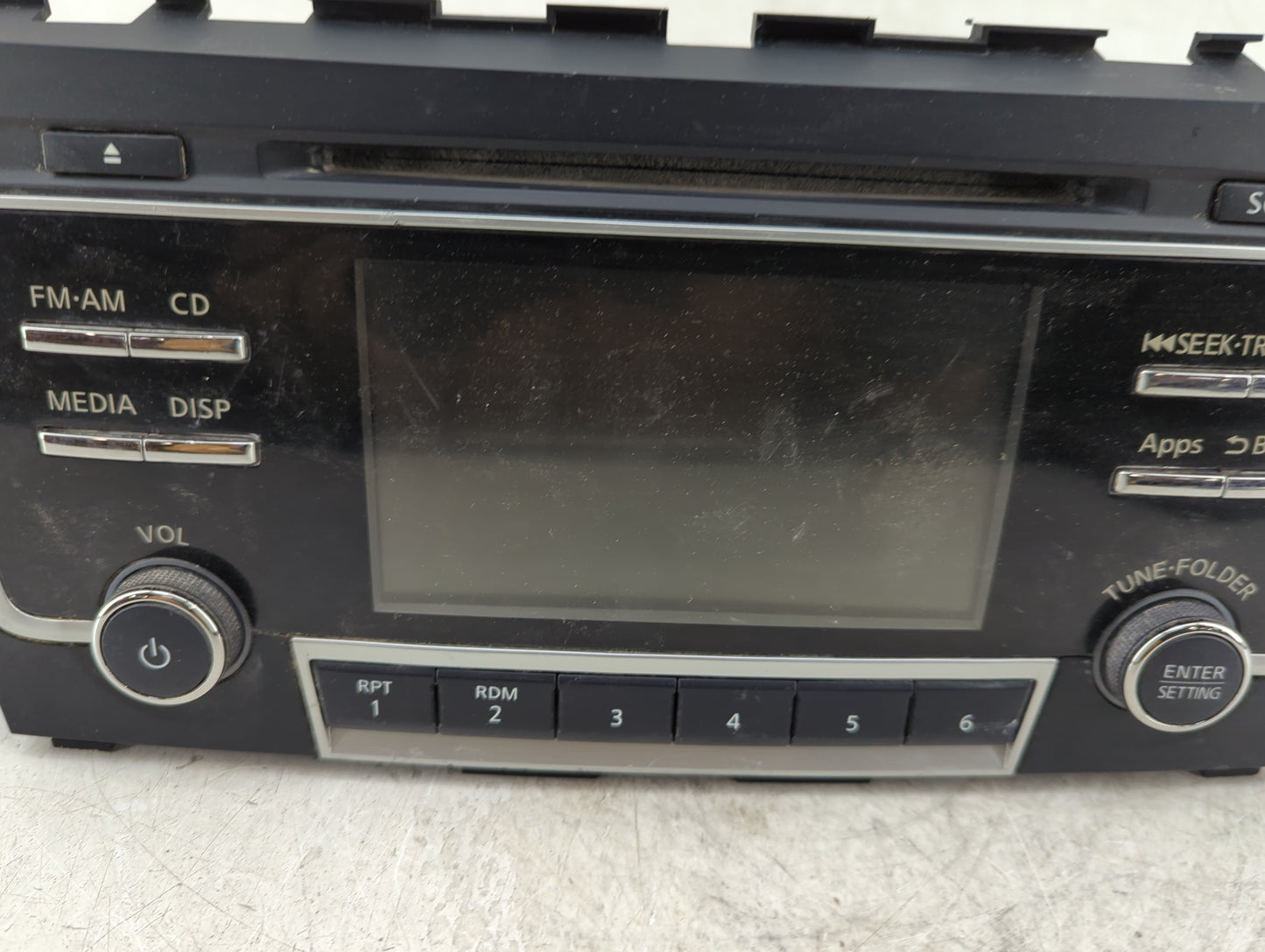 2016 Nissan Altima Radio AM FM Cd Player Receiver Replacement P/N:28185 9HR1A Fits OEM Used Auto Parts - Oemusedautoparts1.c