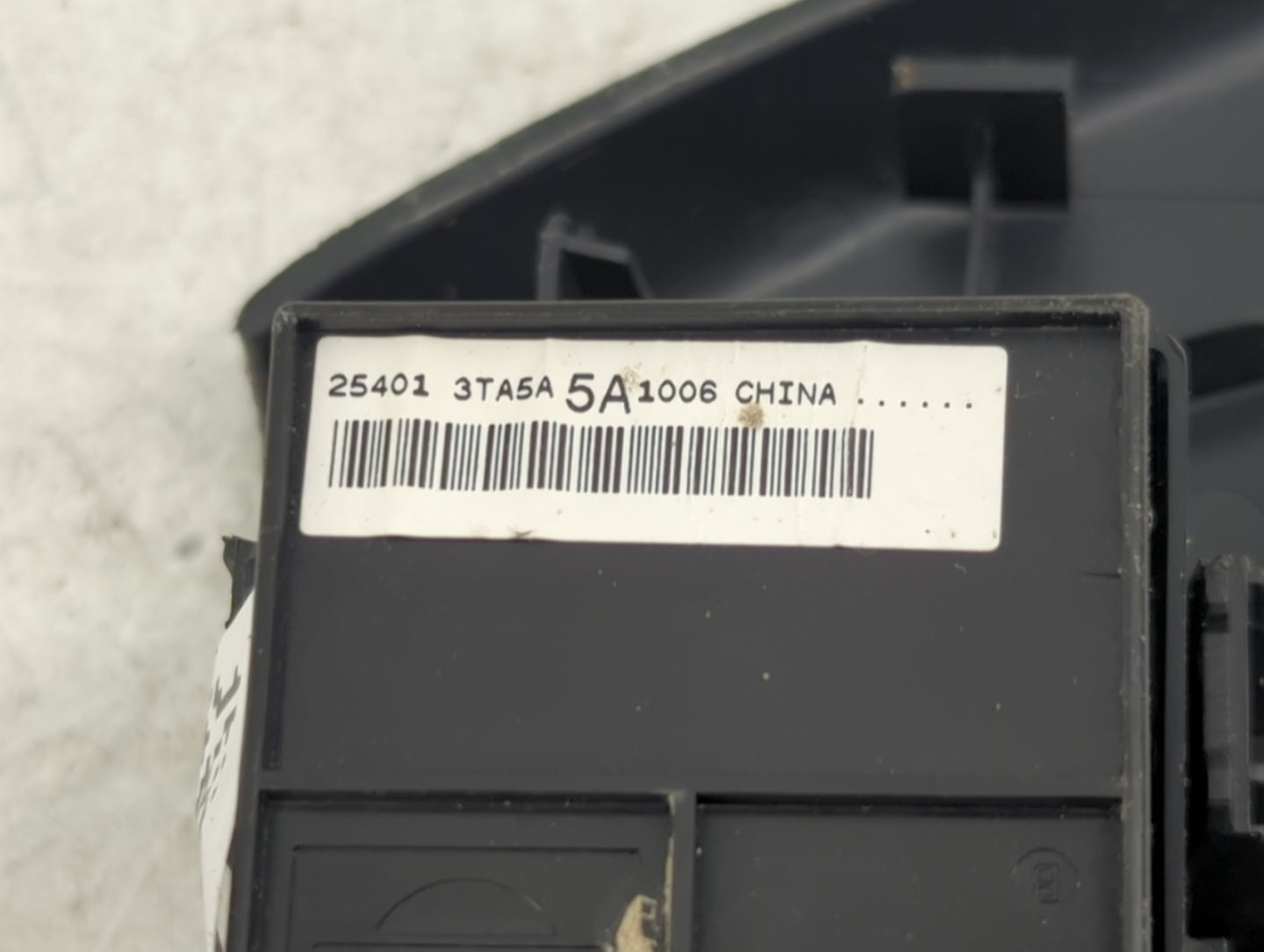 2013-2018 Nissan Altima Master Power Window Switch Replacement Driver Side Left P/N:25401 3TA5A Fits OEM Used Auto Parts - O
