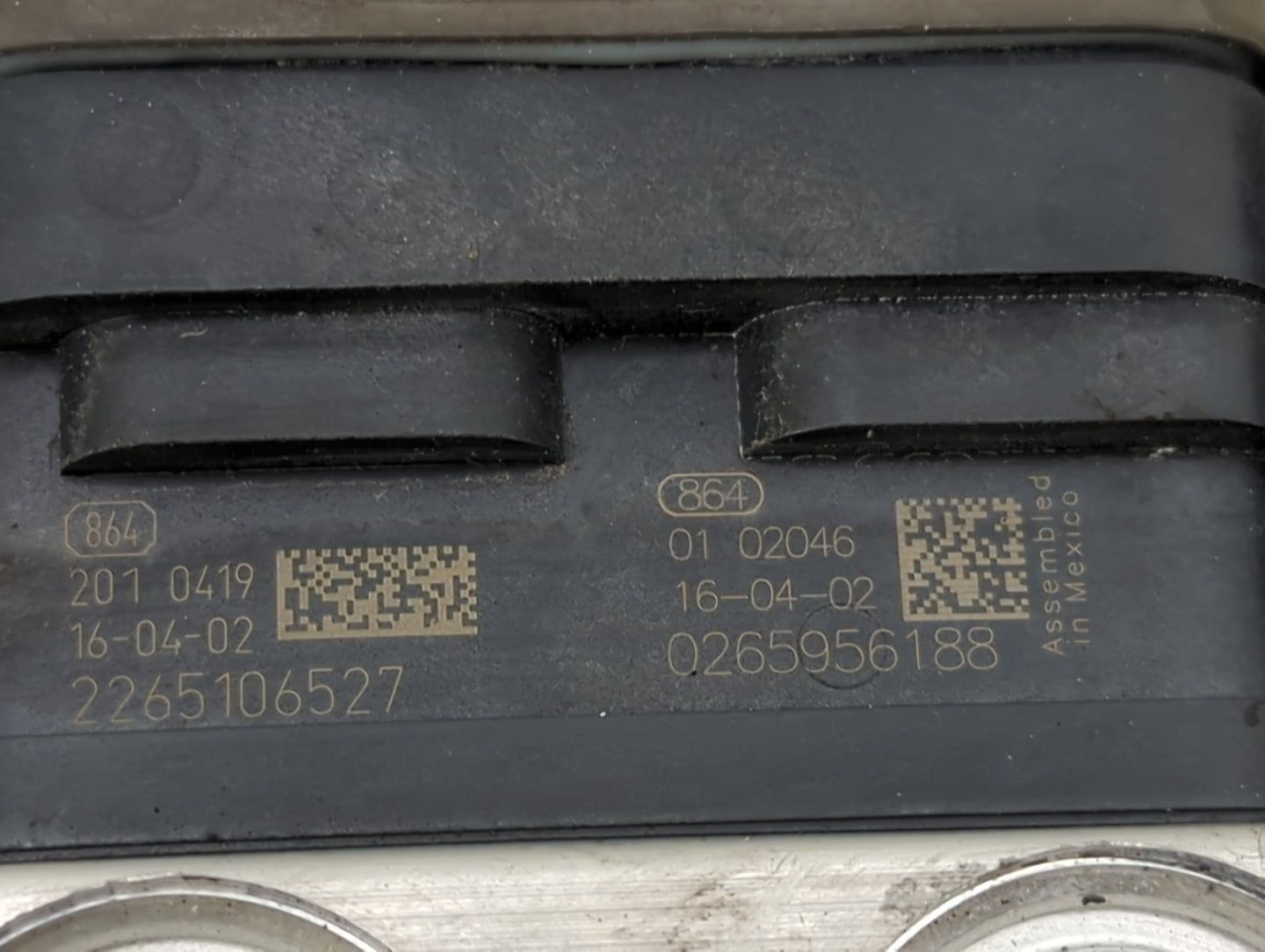 2016-2017 Nissan Altima ABS Pump Control Module Replacement P/N:0265956188 2265106527 Fits Fits 2016 2017 OEM Used Auto Part