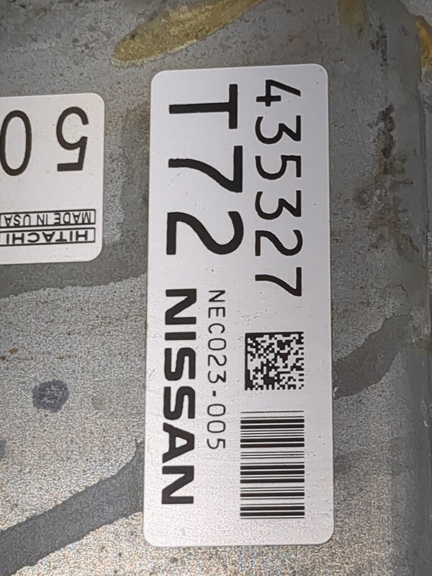 2016-2017 Nissan Altima PCM Engine Control Computer ECU ECM PCU OEM P/N:NEC023-005 Fits Fits 2016 2017 OEM Used Auto Parts -
