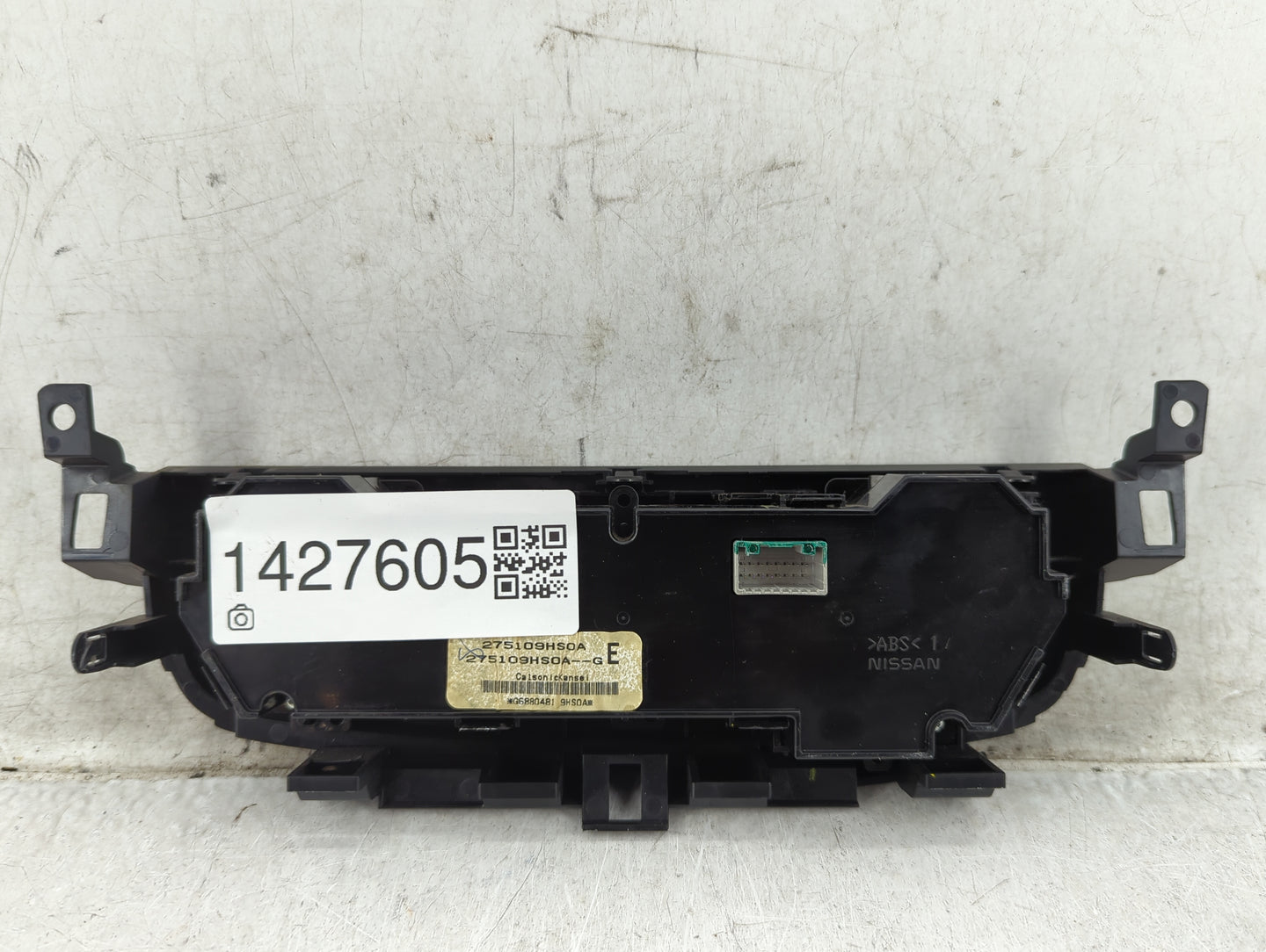 2016-2018 Nissan Altima Climate Control Module Temperature AC/Heater Replacement P/N:275109HS0A 275109HS0A-G Fits OEM Used A