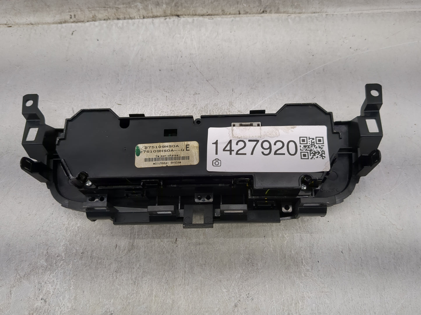 2016-2018 Nissan Altima Climate Control Module Temperature AC/Heater Replacement P/N:275109HS0A Fits Fits 2016 2017 2018 OEM
