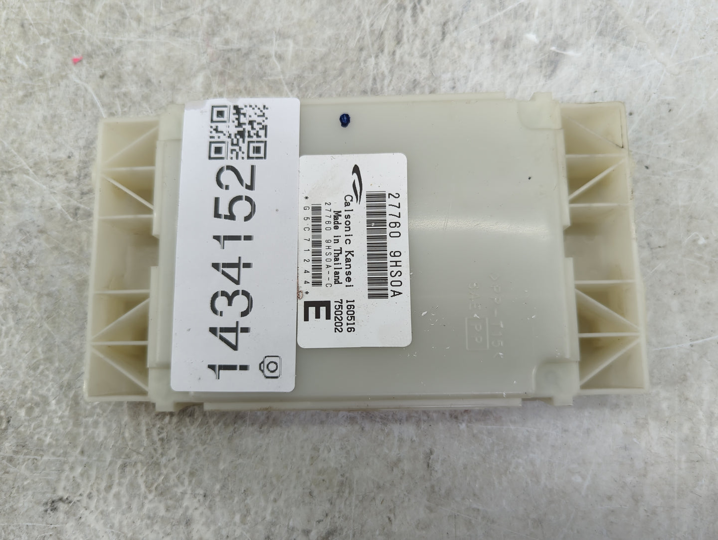 2016-2017 Nissan Altima Temperature Control Module 27760 9hs0a - Oemusedautoparts1.com