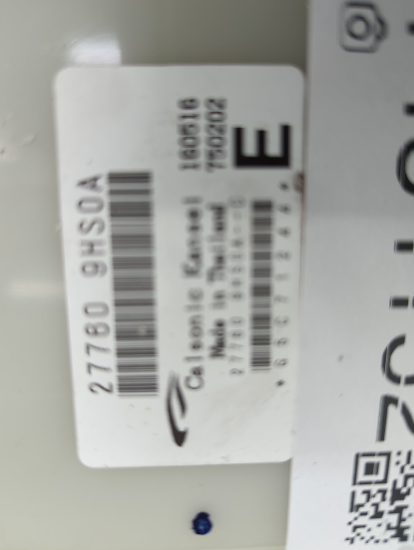 2016-2017 Nissan Altima Temperature Control Module 27760 9hs0a - Oemusedautoparts1.com