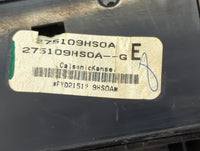 2016-2018 Nissan Altima Climate Control Module Temperature AC/Heater Replacement P/N:275109HS0A 275109HS0A-G Fits OEM Used A