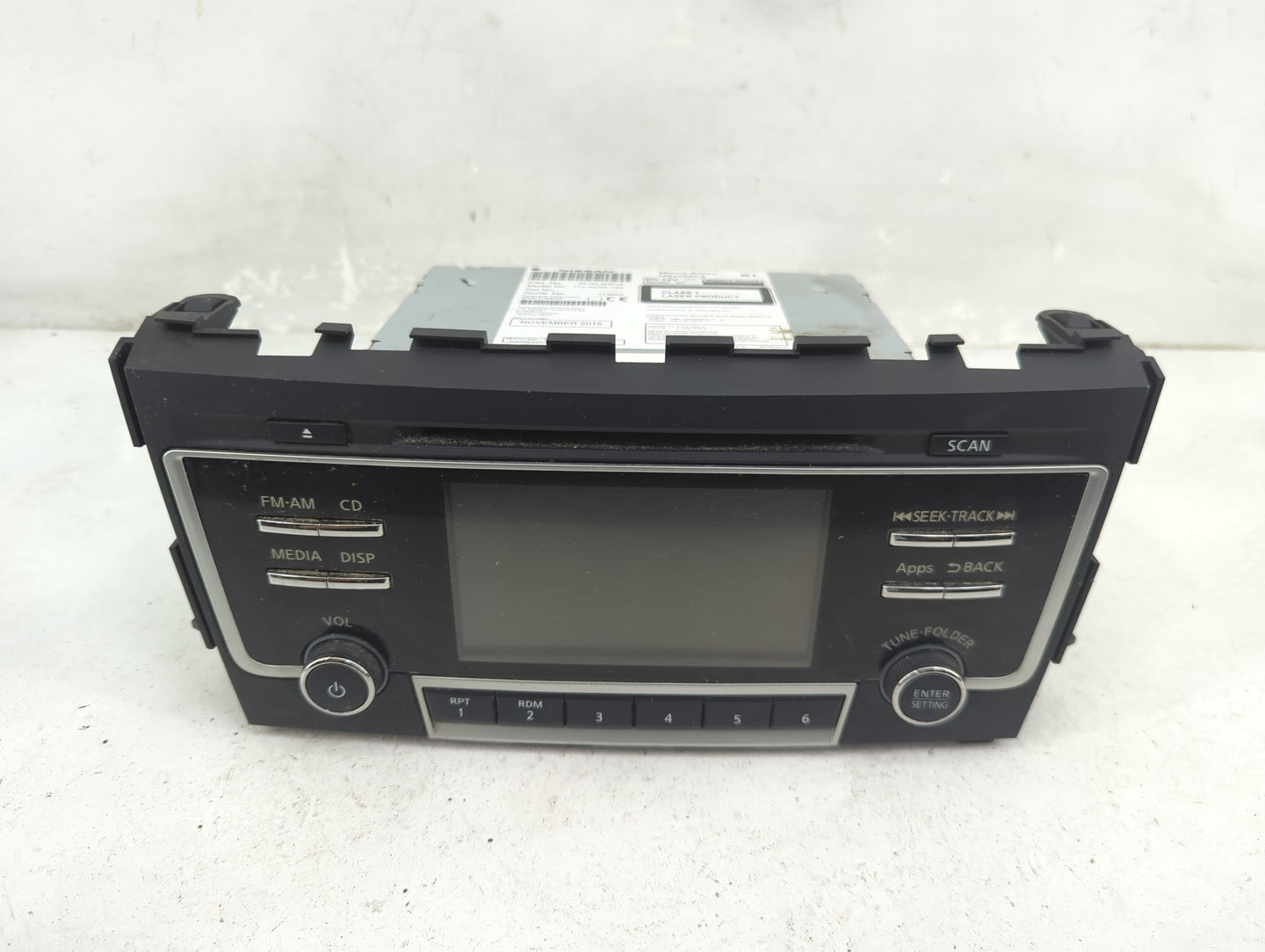 2016 Nissan Altima Radio AM FM Cd Player Receiver Replacement P/N:28185 9HR1A Fits OEM Used Auto Parts - Oemusedautoparts1.c