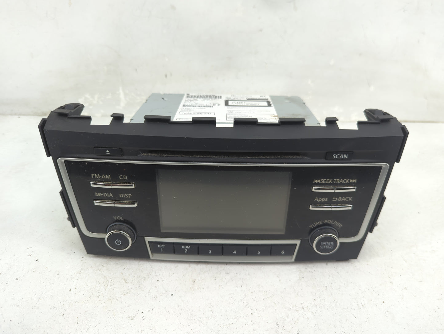 2016 Nissan Altima Radio AM FM Cd Player Receiver Replacement P/N:28185 9HR1A Fits OEM Used Auto Parts - Oemusedautoparts1.c