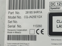 2016 Nissan Altima Radio AM FM Cd Player Receiver Replacement P/N:28185 9HR1A Fits OEM Used Auto Parts - Oemusedautoparts1.c