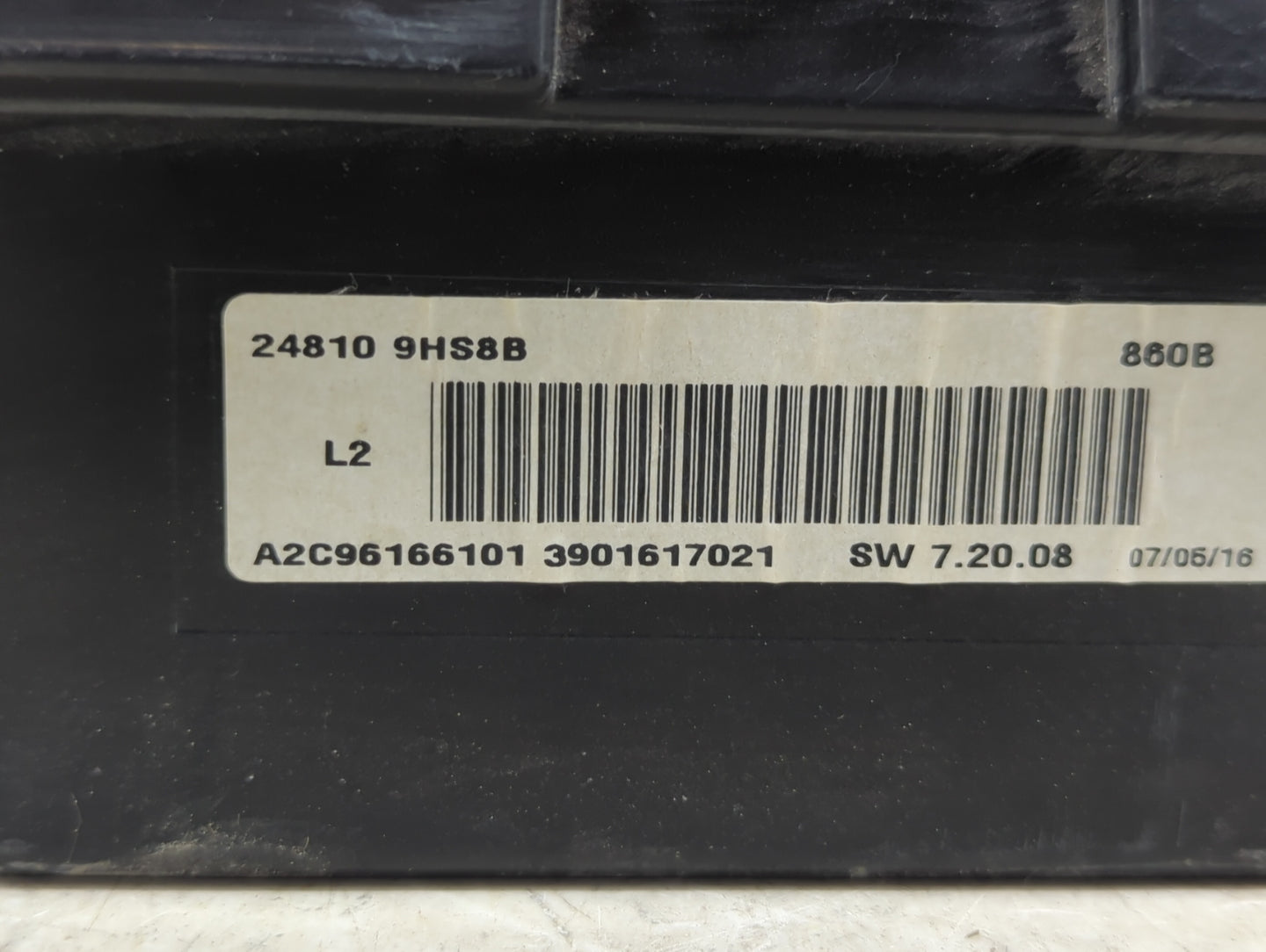 2016-2017 Nissan Altima Instrument Cluster Speedometer Gauges P/N:A2C96166101 24810 9HS8B Miles: Fits Fits 2016 2017 OEM Use