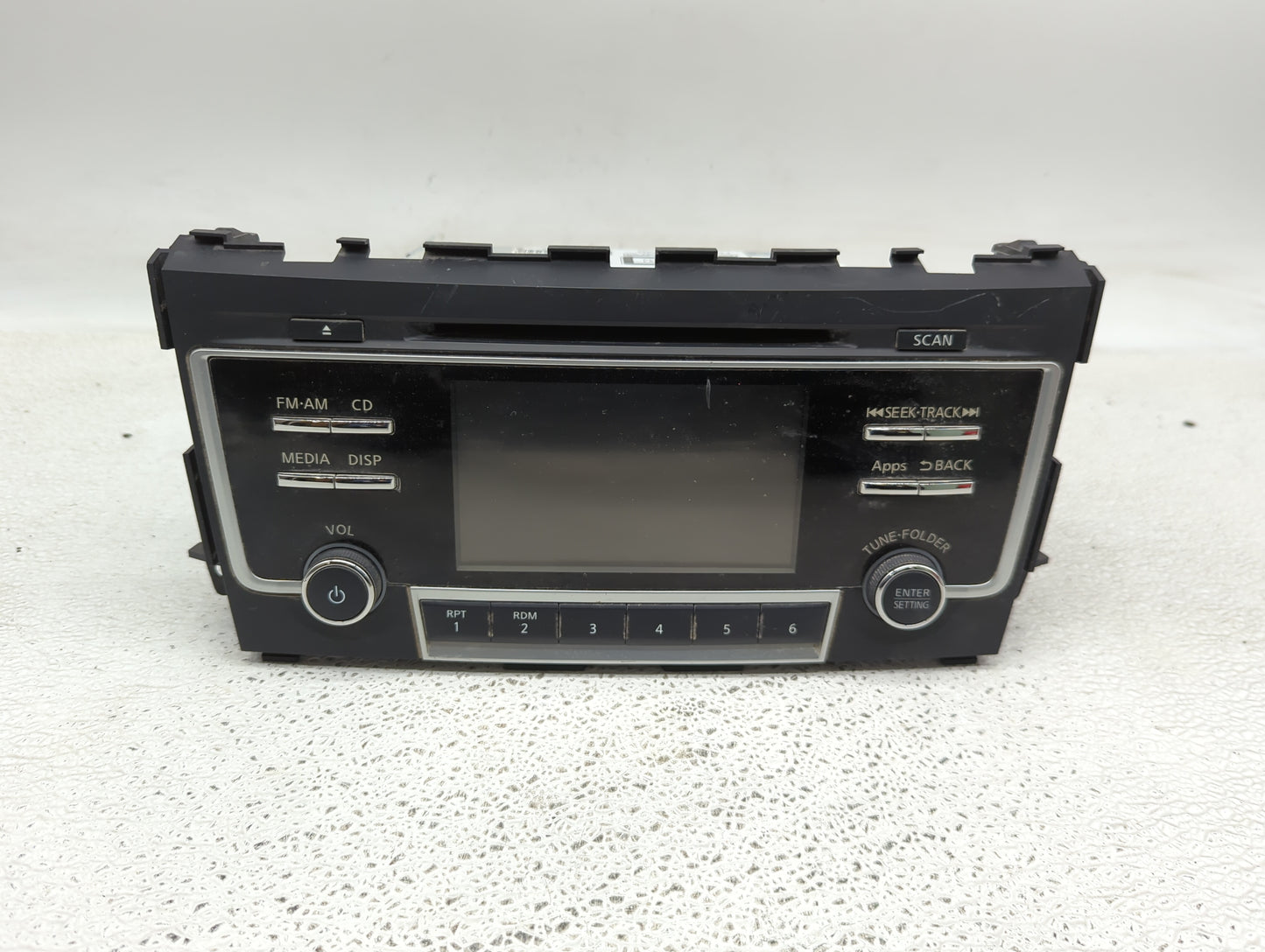 2016 Nissan Altima Radio AM FM Cd Player Receiver Replacement P/N:28185 9HR1A Fits OEM Used Auto Parts - Oemusedautoparts1.c