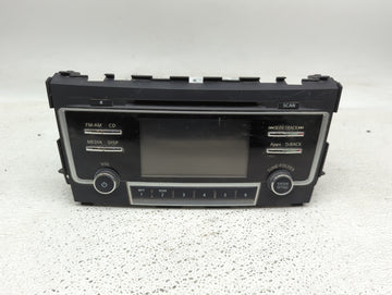 2016 Nissan Altima Radio AM FM Cd Player Receiver Replacement P/N:28185 9HR1A Fits OEM Used Auto Parts - Oemusedautoparts1.c