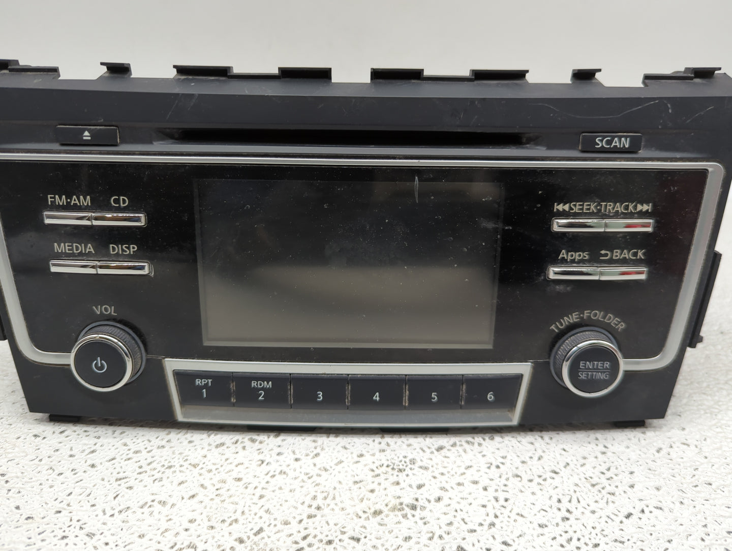 2016 Nissan Altima Radio AM FM Cd Player Receiver Replacement P/N:28185 9HR1A Fits OEM Used Auto Parts - Oemusedautoparts1.c