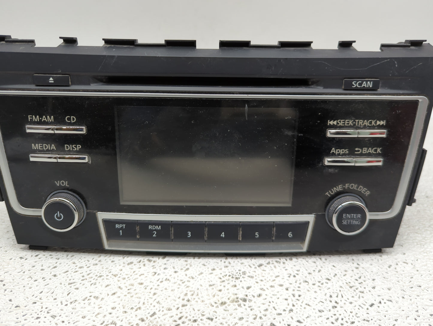 2016 Nissan Altima Radio AM FM Cd Player Receiver Replacement P/N:28185 9HR1A Fits OEM Used Auto Parts - Oemusedautoparts1.c