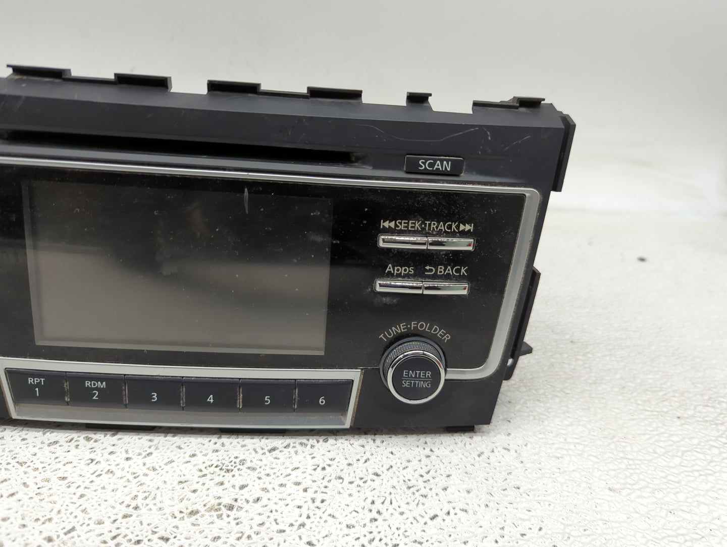 2016 Nissan Altima Radio AM FM Cd Player Receiver Replacement P/N:28185 9HR1A Fits OEM Used Auto Parts - Oemusedautoparts1.c