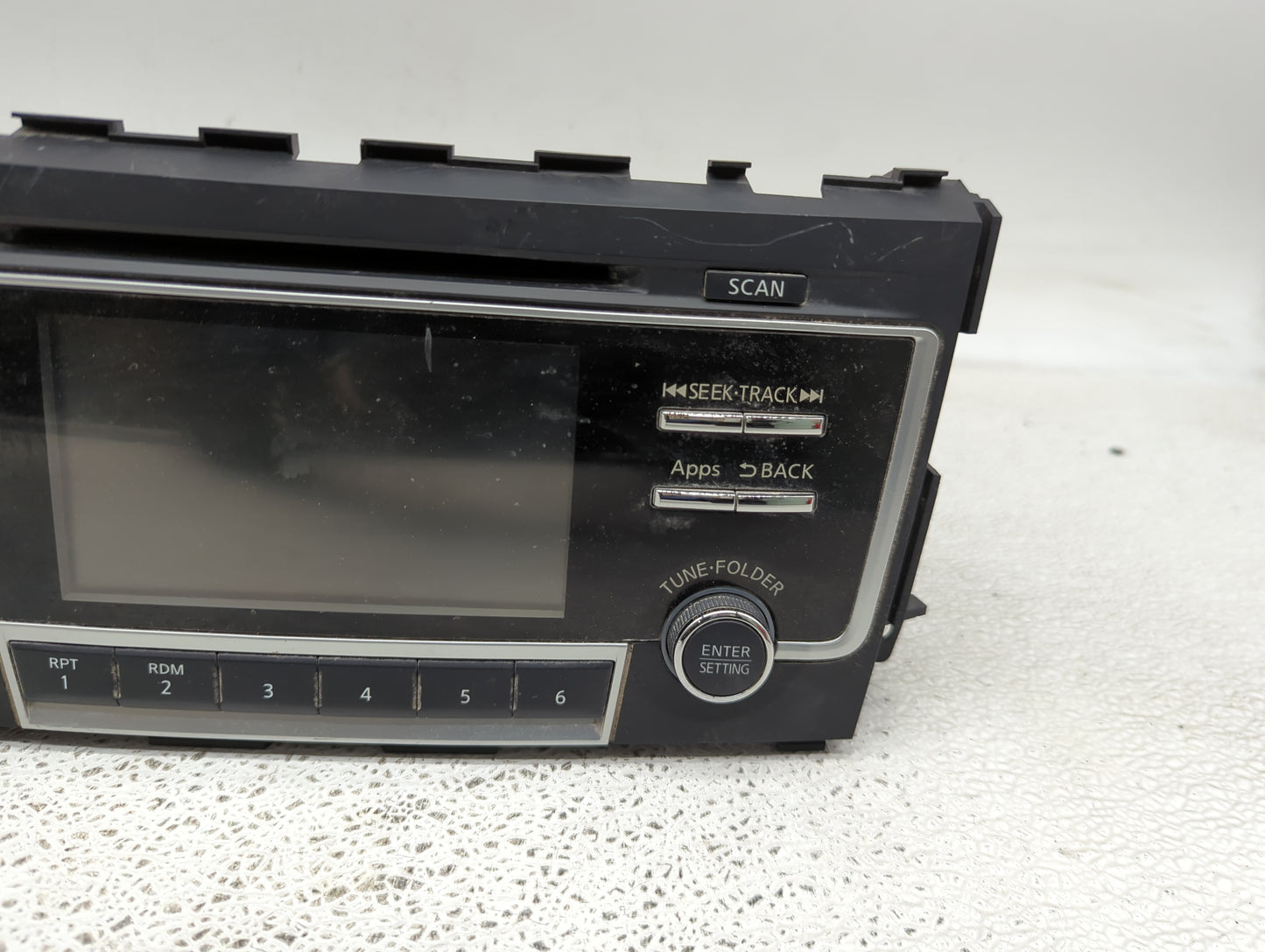 2016 Nissan Altima Radio AM FM Cd Player Receiver Replacement P/N:28185 9HR1A Fits OEM Used Auto Parts - Oemusedautoparts1.c