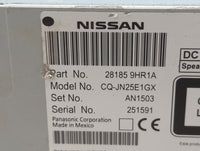2016 Nissan Altima Radio AM FM Cd Player Receiver Replacement P/N:28185 9HR1A Fits OEM Used Auto Parts - Oemusedautoparts1.c