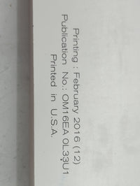 2016 Nissan Altima Owners Manual Book Guide P/N:OM16EA 0L33U1 OEM Used Auto Parts - Oemusedautoparts1.com