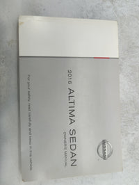 2016 Nissan Altima Owners Manual Book Guide P/N:OM16EA 0L33U0 OEM Used Auto Parts - Oemusedautoparts1.com