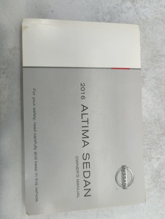 compare product 2016 Nissan Altima Owners Manual Book Guide P/N:OM16EA 0L33U0 OEM Used Auto Parts