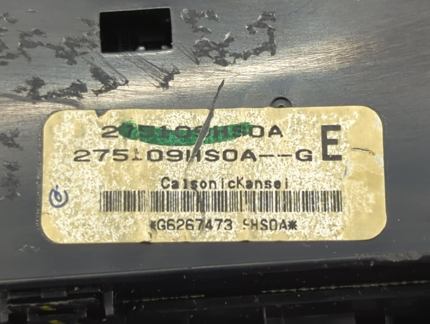 2016-2018 Nissan Altima Climate Control Module Temperature AC/Heater Replacement P/N:275109HS0A Fits Fits 2016 2017 2018 OEM